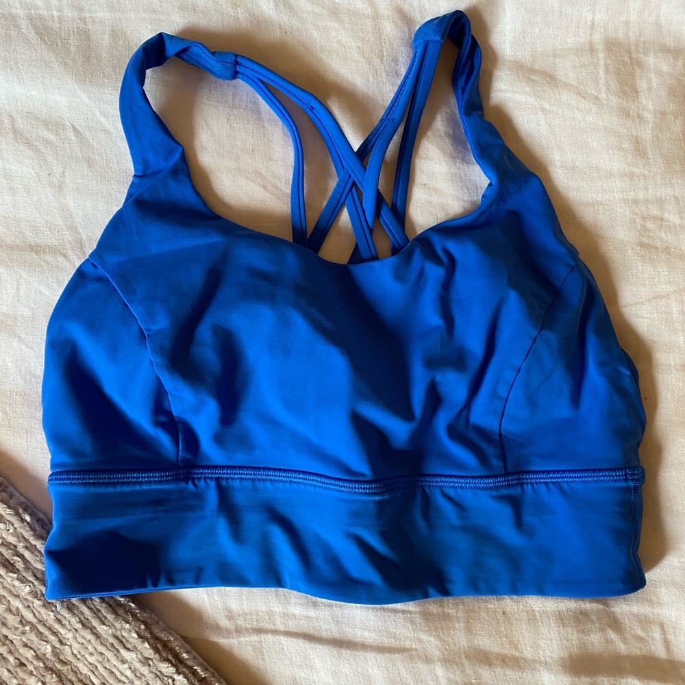 LIKE NEW LULULEMON Free To Be Serene Bra Long Line